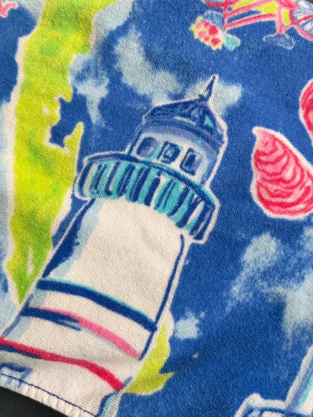EUC Lilly Pulitzer Cape Cod Destination Beach Towel - Picture 4 of 4